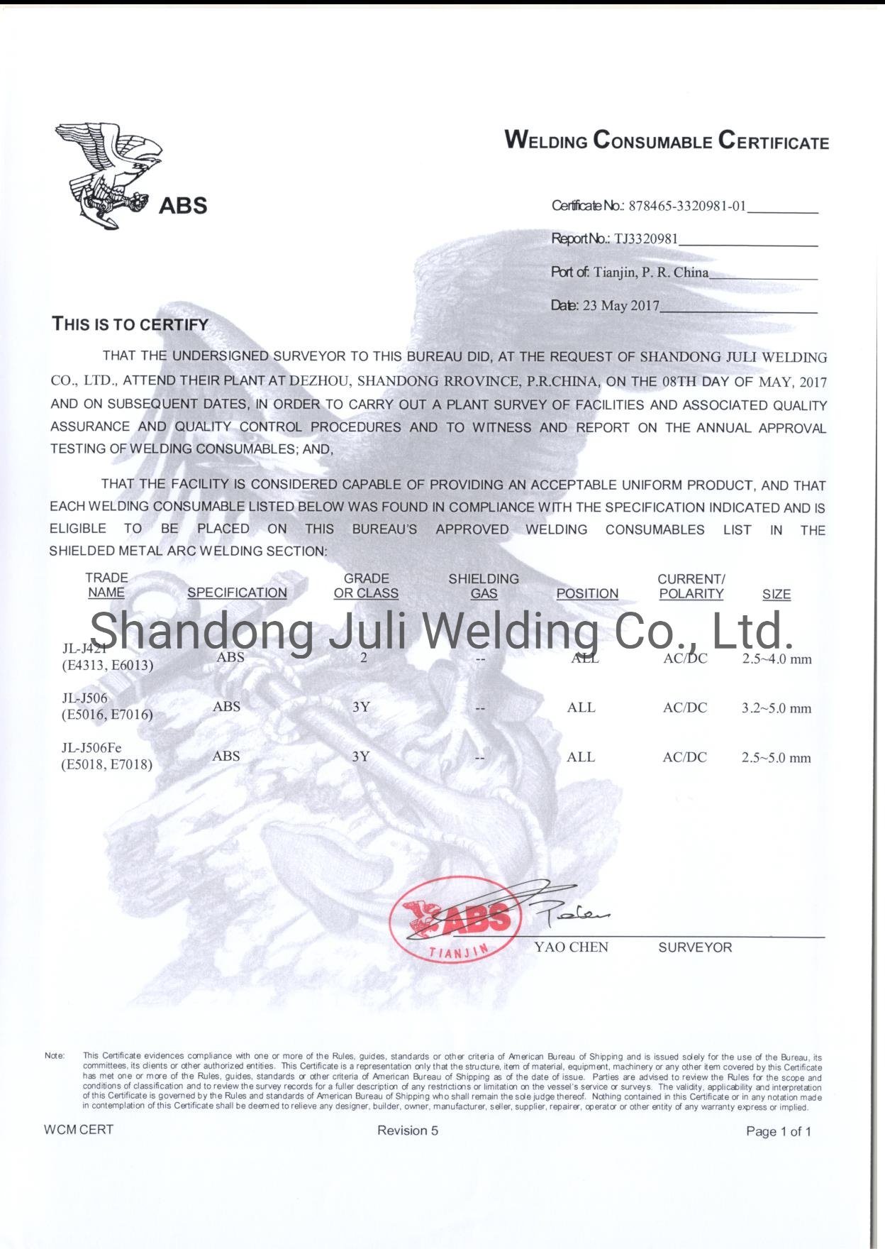 No. 1 Exporter Building Material Stainless Steel Welding Wire